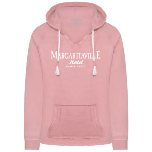 SE1093 Burnout Fleece Hoodie - Printed Location Name Drop