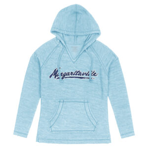 SE1080 - Reverse French Terry Hoodie - Navy Chenille Splash