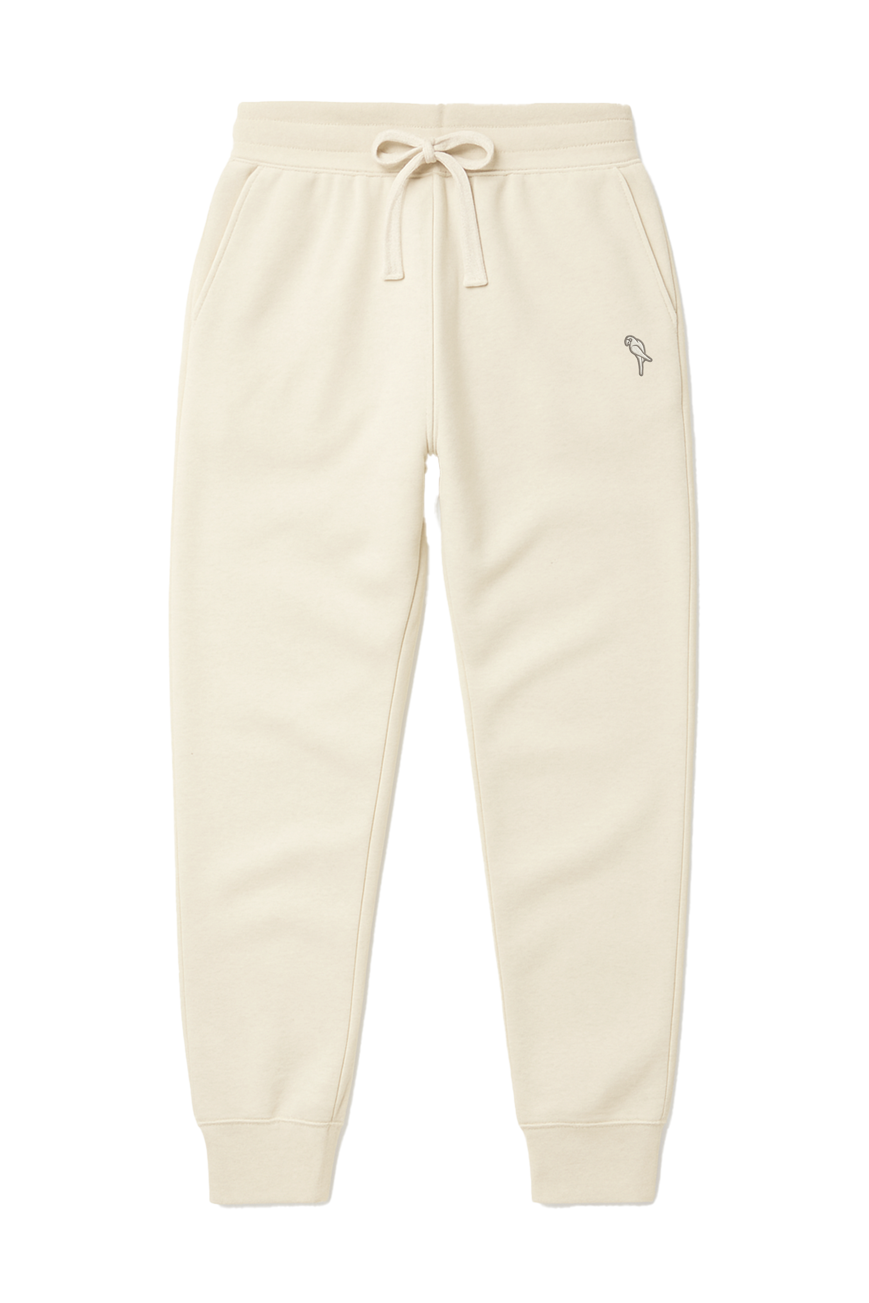 SE006 - Premium Fleece Jogger - Embroidered Tonal Parrot - Image 3