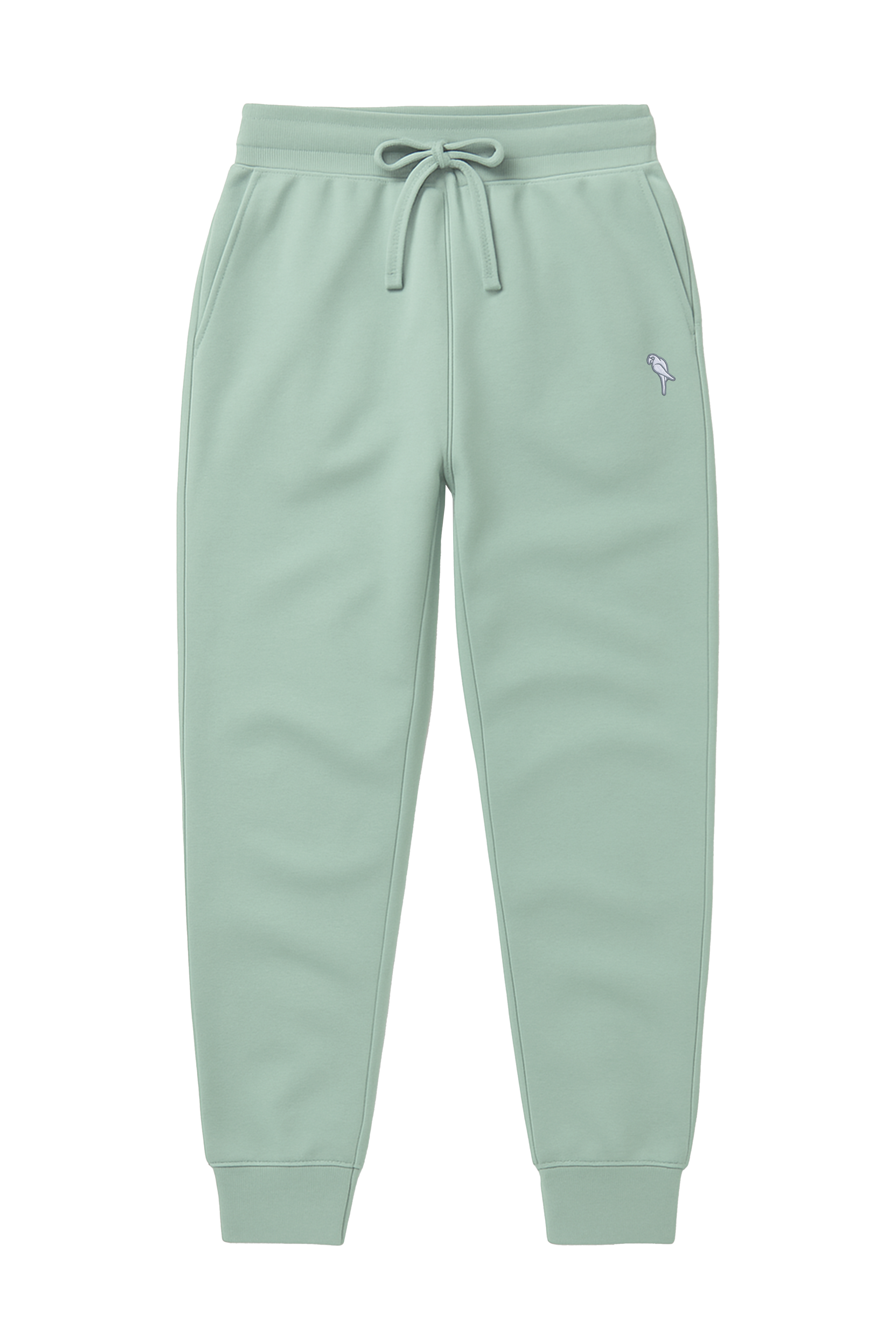 SE006 - Premium Fleece Jogger - Embroidered Tonal Parrot