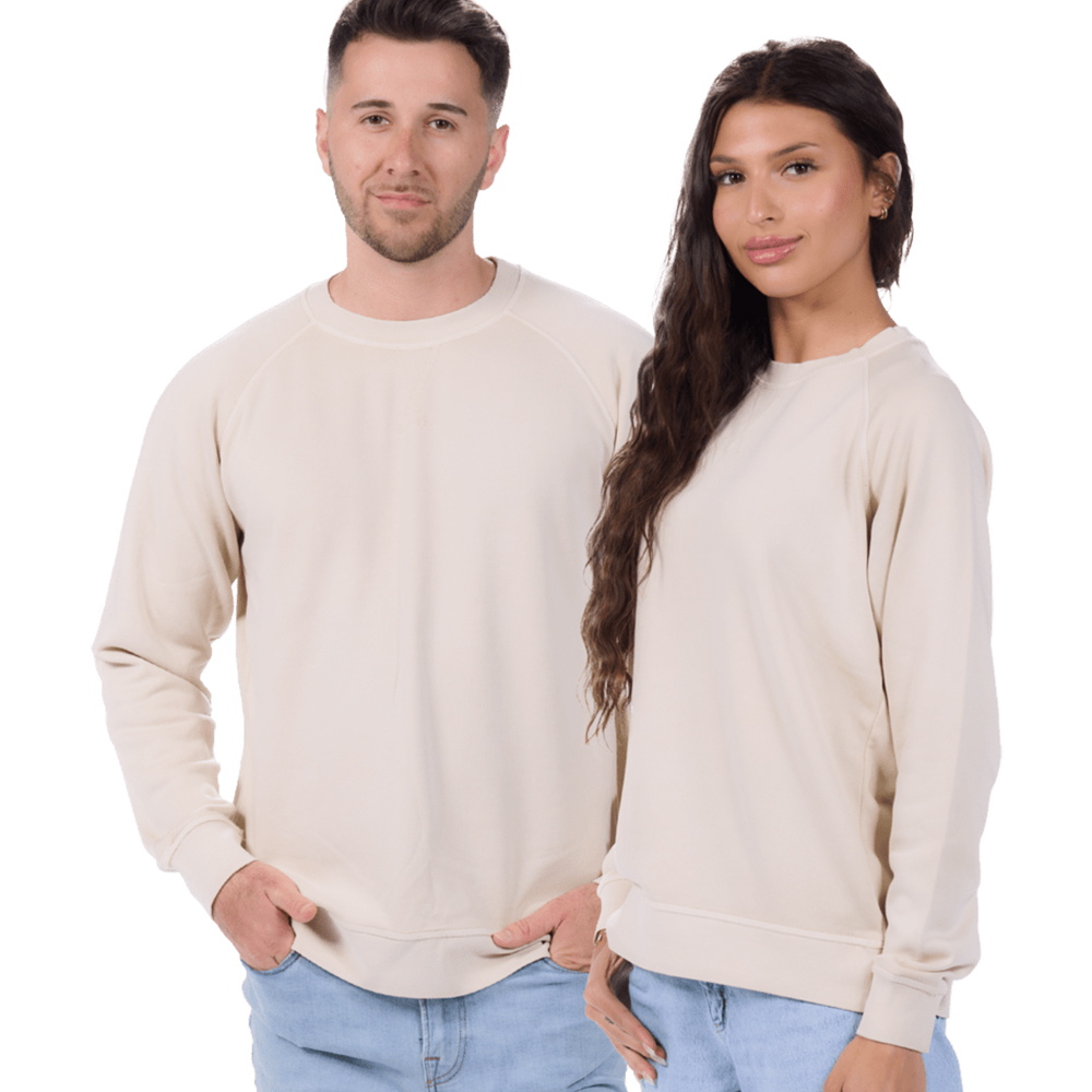 SE2246 - Unisex Garment Dyed Raglan Crew - Image 6