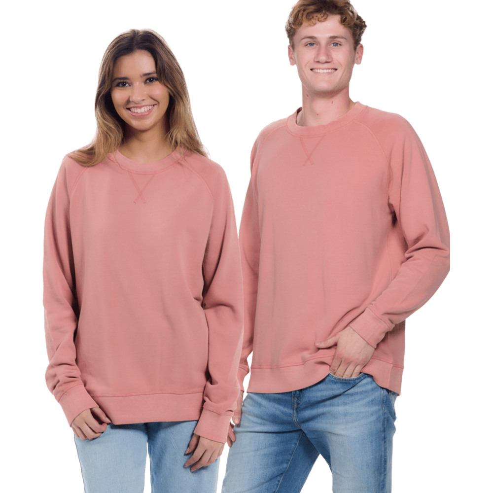 SE2246 - Unisex Garment Dyed Raglan Crew - Image 5