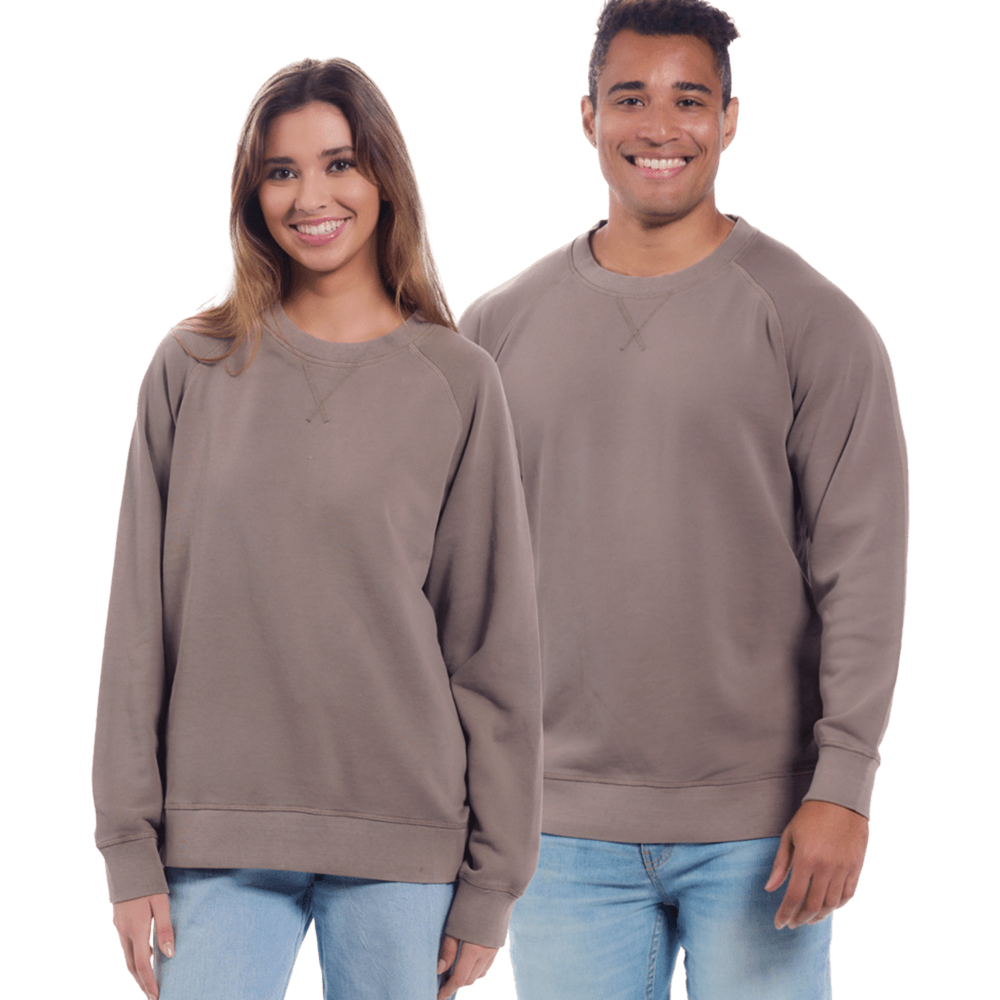 SE2246 - Unisex Garment Dyed Raglan Crew - Image 4